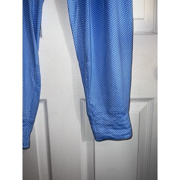 NWT JOCKEY Better Basics Womens Blue Dots Microfiber Lounge Pants Sz L - Picture 4 of 9